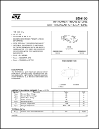 SD4100 Datasheet