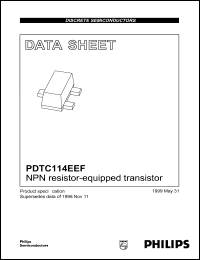 PDTC123JE Datasheet