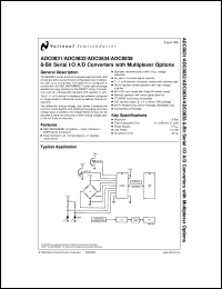 ADC0838BCN Datasheet