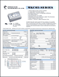 MKC03-12DS05 Datasheet