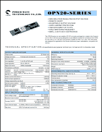 OPN20-05S2P1 Datasheet