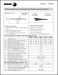 EGP08G Datasheet