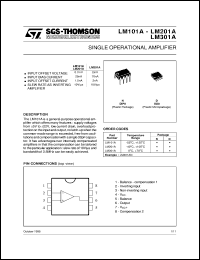 LM101A Datasheet