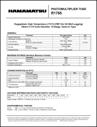 R1705 Datasheet