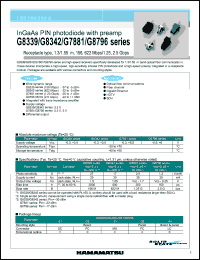 G8796-23 Datasheet