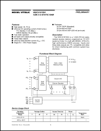 V62C5181024LL-70PE Datasheet