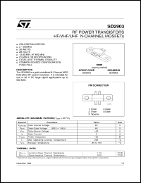 SD2903 Datasheet