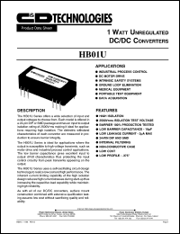 HB01U24D15Z Datasheet