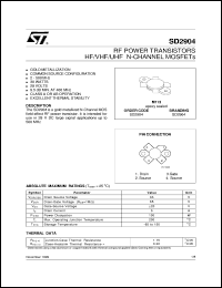 SD2904 Datasheet