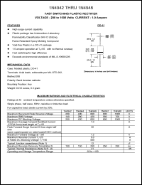 1N4942 Datasheet