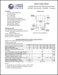 RS1G Datasheet