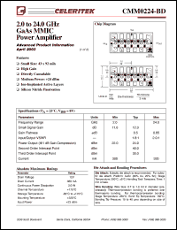 CMM0224-BD Datasheet