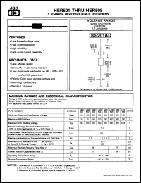 HER501 Datasheet