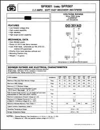 SFR302 Datasheet