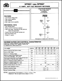 SFR605 Datasheet