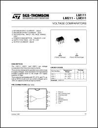 LM111D Datasheet