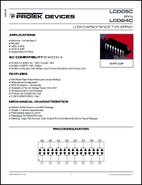 LCD08C Datasheet