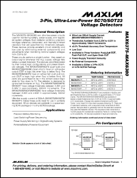 MAX6379UR34-T Datasheet