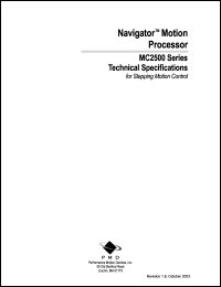 MC2500 Datasheet