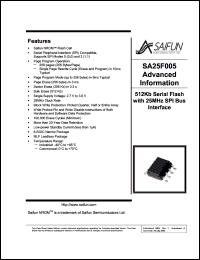 SA25F005ENFX Datasheet