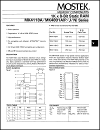 MK4118AN-1 Datasheet