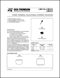 LM234D Datasheet