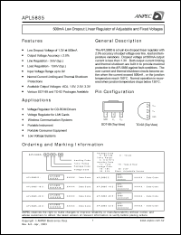 APL5885-18DC-TU Datasheet