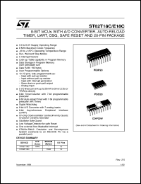 ST62E18CF1 Datasheet