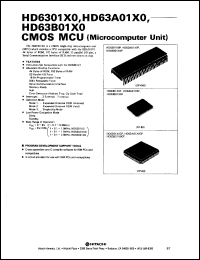 HD63A01V1CG Datasheet