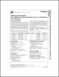 COP87L20CJM-3N Datasheet