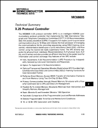 MC68606RC Datasheet