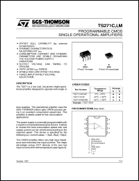 TS272BCD Datasheet