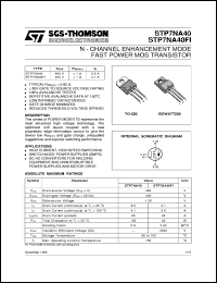 STP7NC40 Datasheet