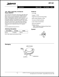 IRF132 Datasheet