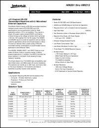 HIN202 Datasheet