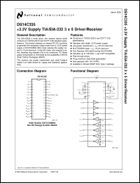 DS14C335MSA Datasheet