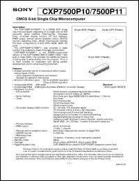 CXP750096 Datasheet