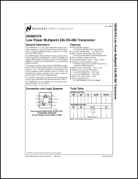 DS36C278M Datasheet