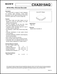 CXA2504N Datasheet