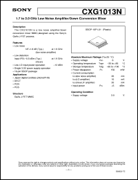 CXG1060N Datasheet