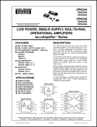 OPA2344UA/2K5 Datasheet