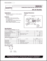 SB2502W Datasheet