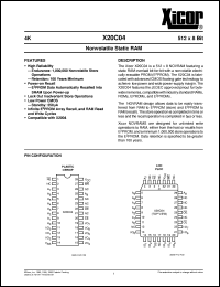 X20C04JM Datasheet