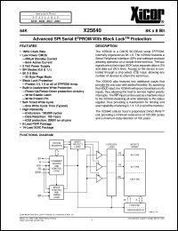 X25642SI Datasheet