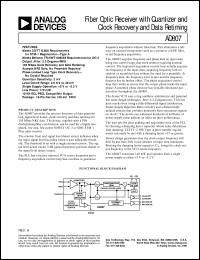 AD807 Datasheet