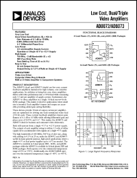 AD8073 Datasheet