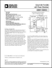 AD8803 Datasheet