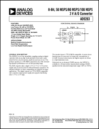 AD9283 Datasheet