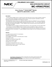 MC-4R96CPE6C-845 Datasheet