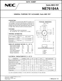 NE76184B Datasheet